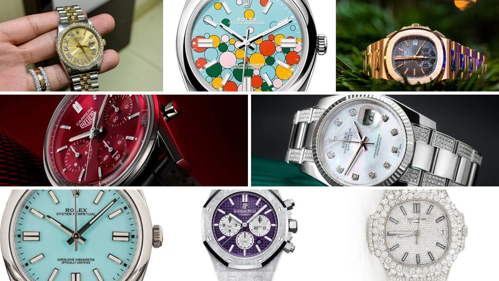 What Your Birthstone Would Look Like as a Luxury Watch