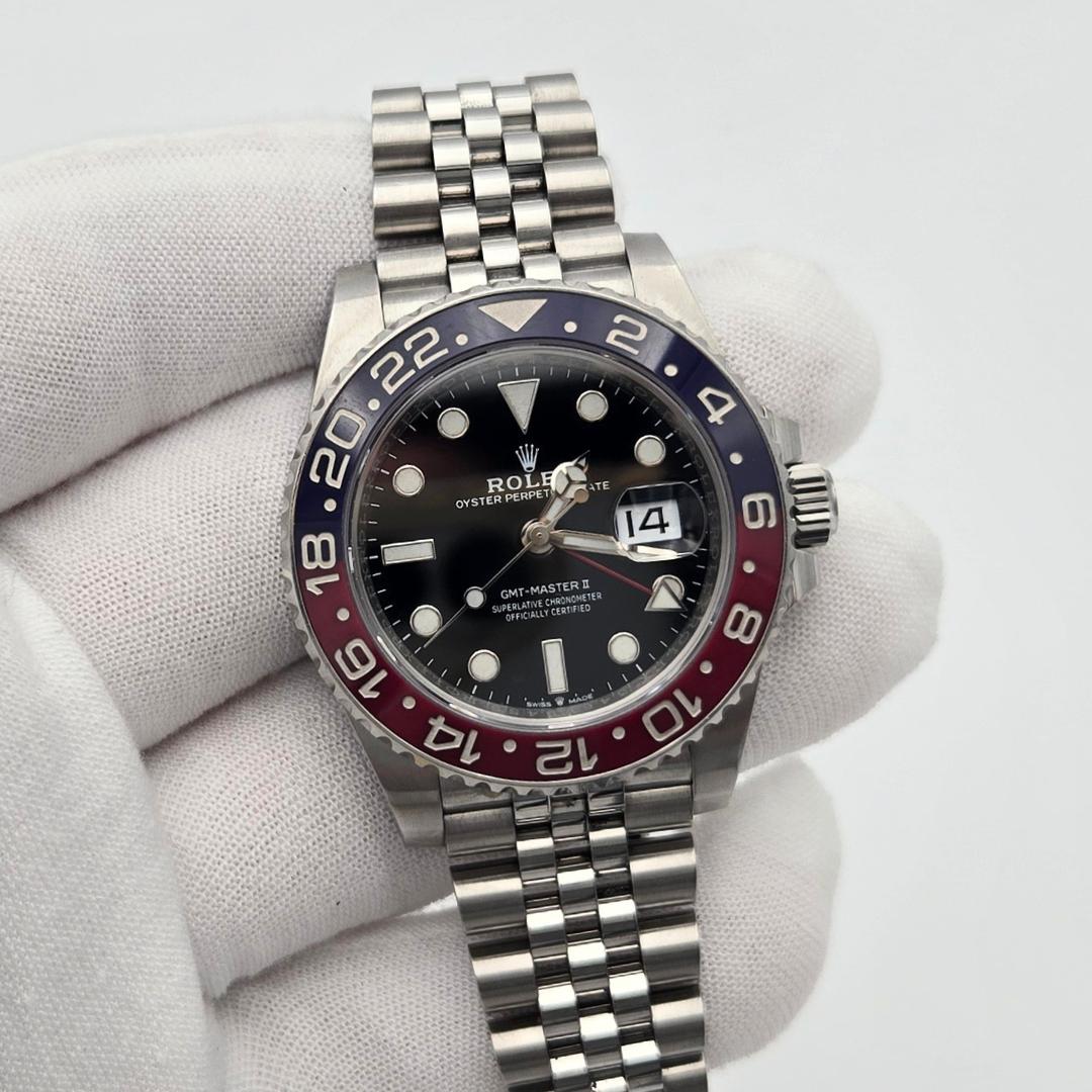 Rolex GMT-Master II Pepsi Steel 40mm 126710BLRO 2020 Box Papers