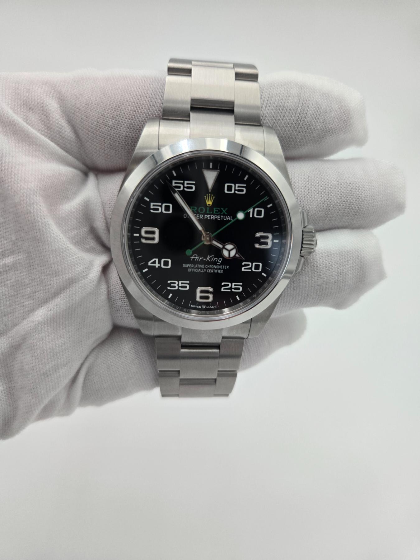 Rolex Air King Automatic Black Dial