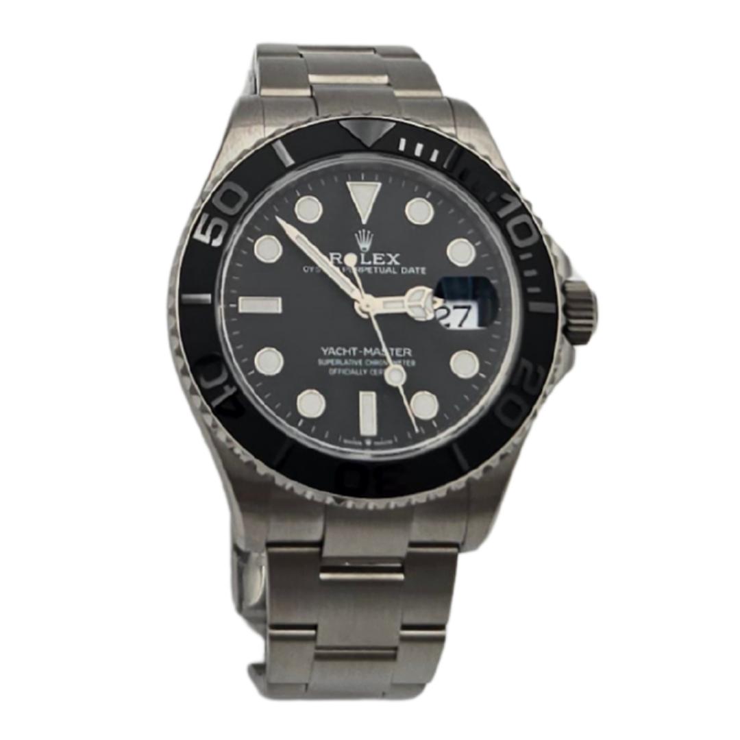 Rolex Yacht-Master 42 Titanium Black Dial 226627 Box Papers 2026