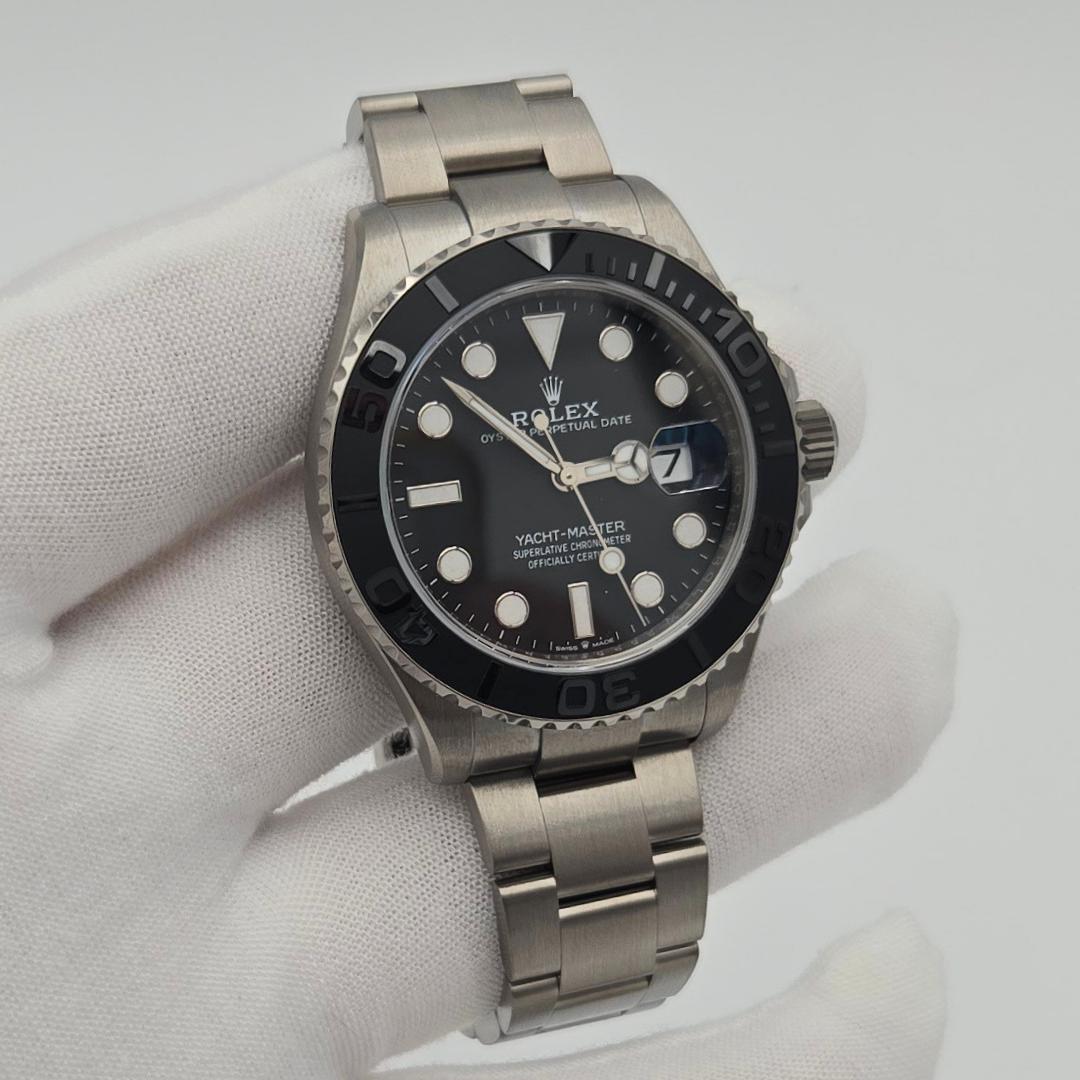 Rolex Yacht-Master 42 Titanium Black Dial 226627 Box Papers 2026