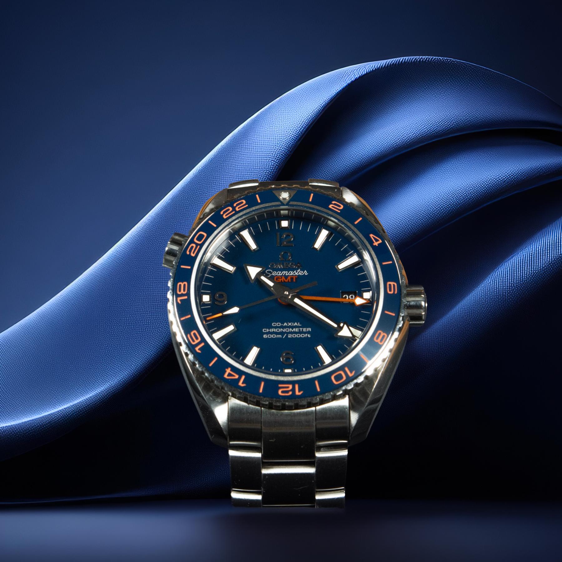Omega Seamaster Planet Ocean Gmt