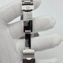 Rolex Submariner 124060  details of rolex engraving on clasp