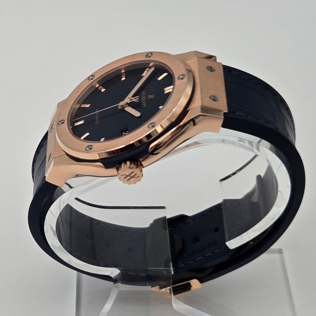 Hublot - Classic Fusion Blue Dial 42mm - Rose Gold 542.OX.7180.LR