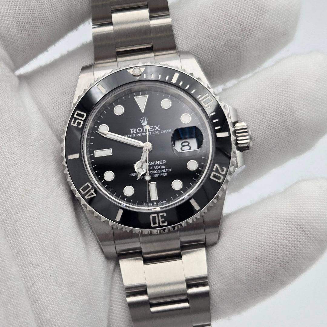 2025 Rolex Submariner 41mm 126610LN Stainless Steel Black Dial