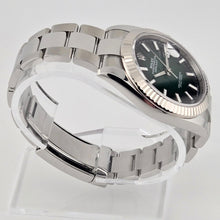 Rolex Datejust 41 Green Ombre Dial Fluted White Gold 126334 2026 Box Papers