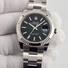 Rolex Datejust 41 Green Ombre Dial Fluted White Gold 126334 2026 Box Papers
