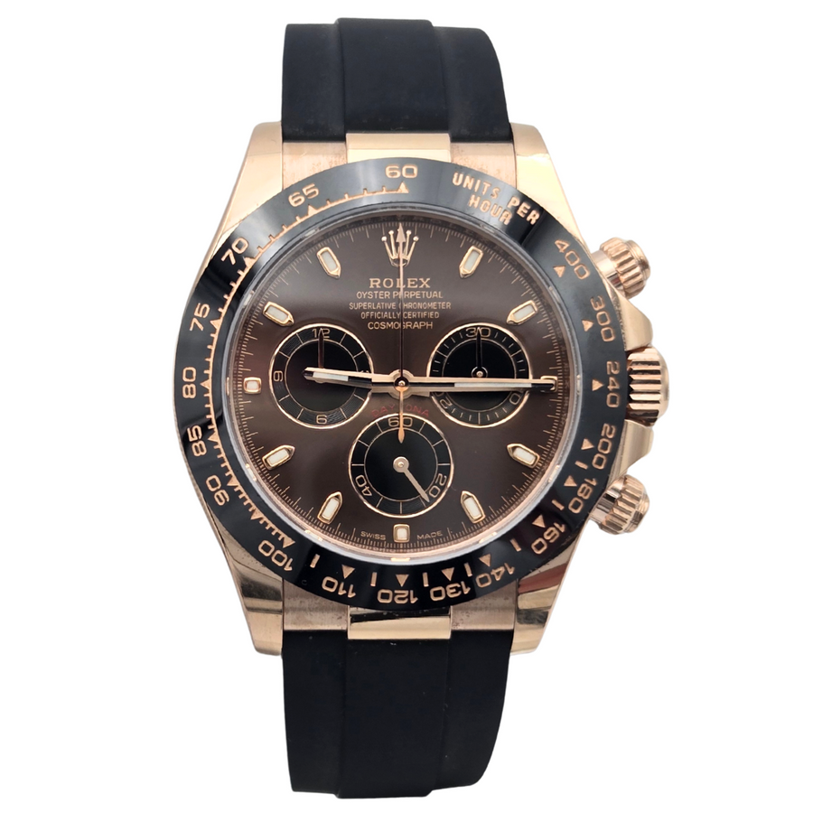 Rolex Daytona 116515ln Rose Gold Brown Dial