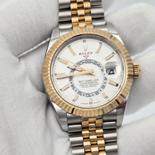 Rolex Sky-Dweller 336933 White Dial Jubilee Dual Toned