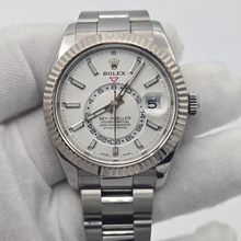White dial of Rolex Sky-Dweller 326934 