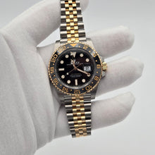 Rolex GMT-Master II Bumblebee Two Tone Black Dial 126713GRNR Box Papers
