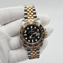 Rolex GMT-Master II Bumblebee Two Tone Black Dial 126713GRNR Box Papers