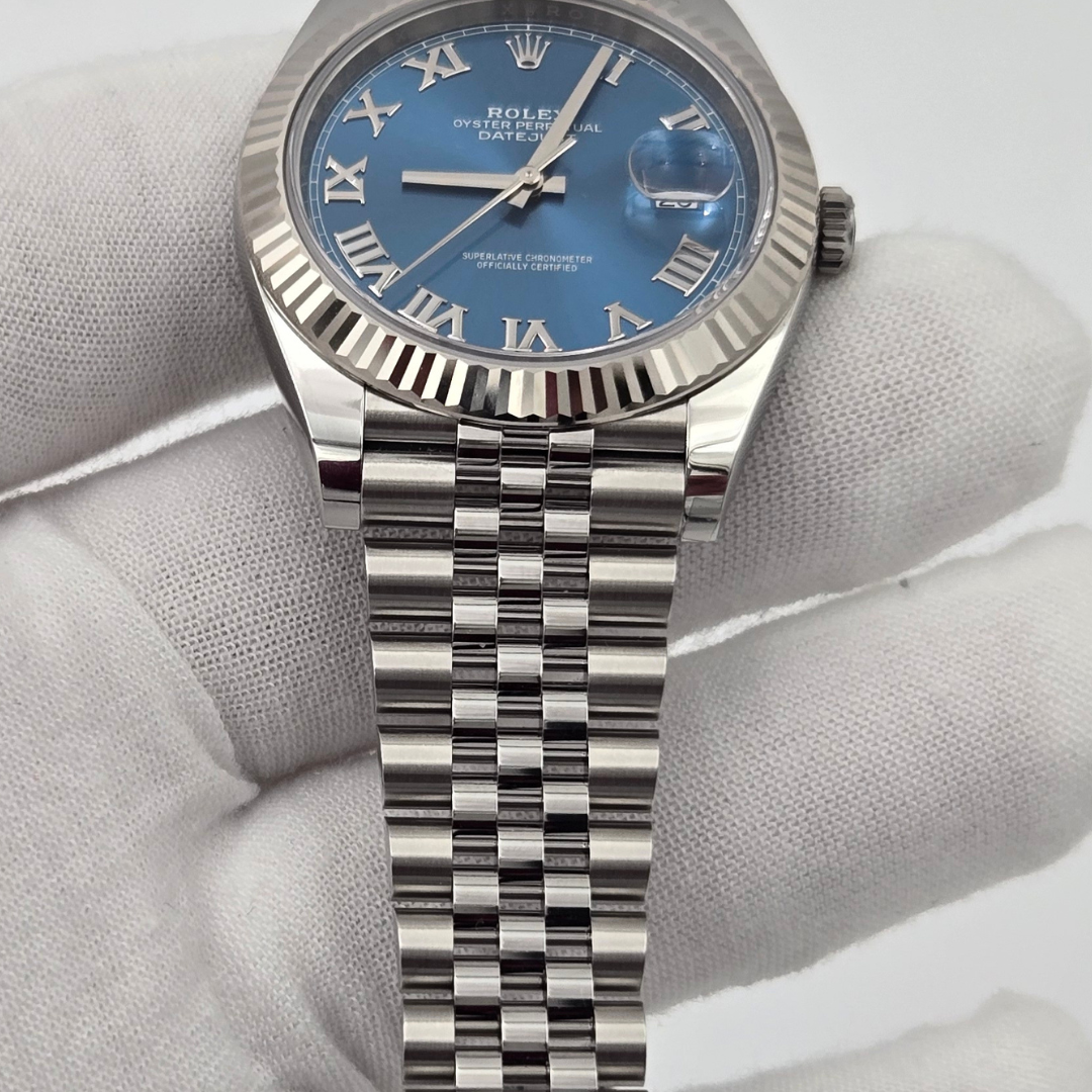 Rolex Datejust 41 126334 Blue Dial Jubilee