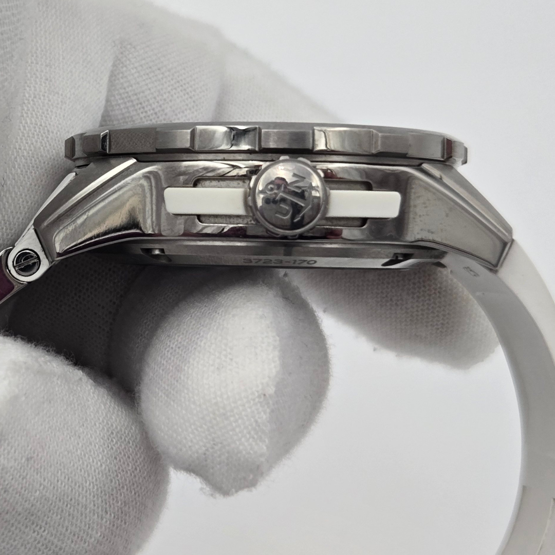 UN logo on Ulysse Nardin Diver X Skeleton