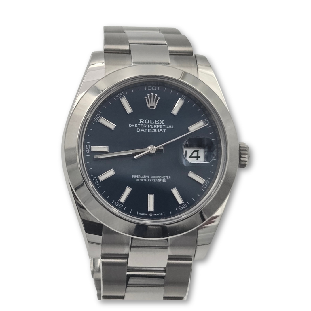 Rolex Datejust 41 Blue Dial 126300