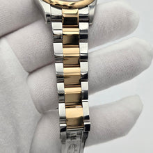 Rolex Datejust 36 Blue Concentric Dial Two Tone Gold Steel 116203 Box Papers