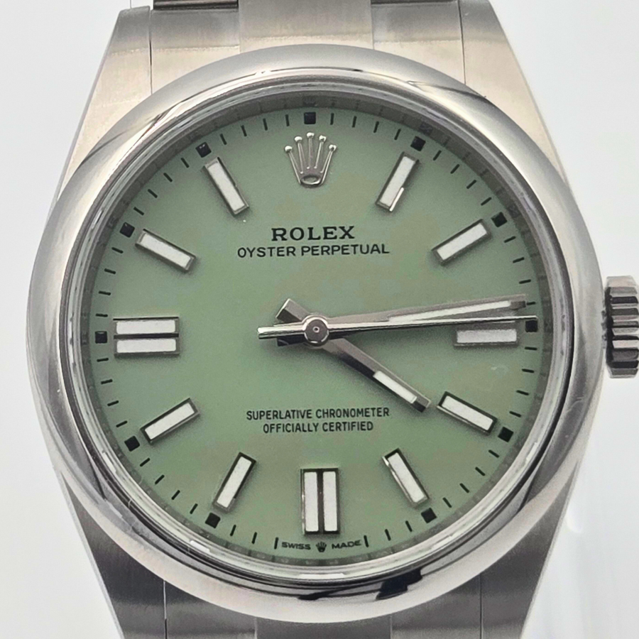 Rolex Oyster Perpetual 2025 "Pistachio"