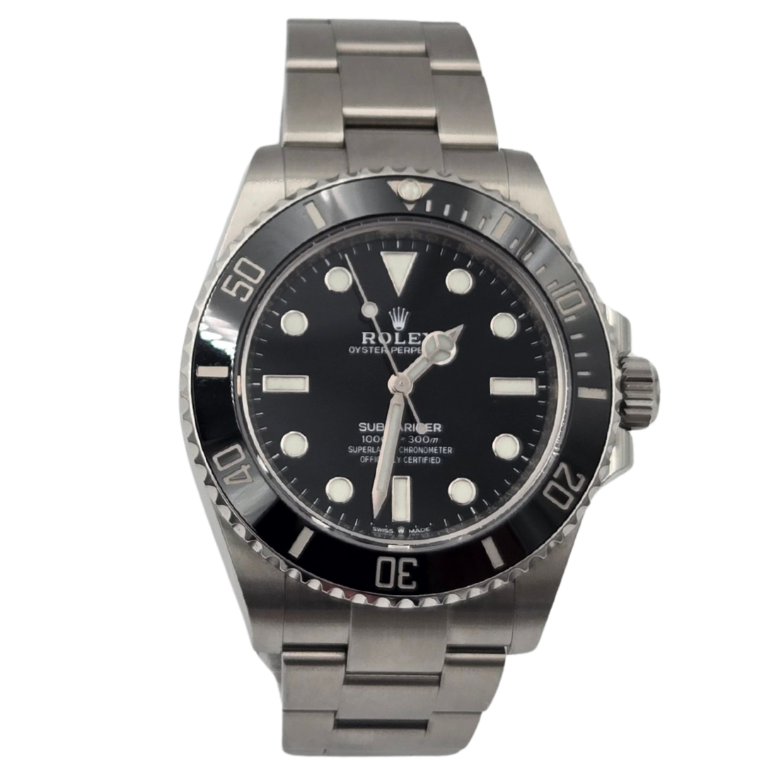 Rolex Submariner 124060 Black Dial 2021 Full Set 41mm