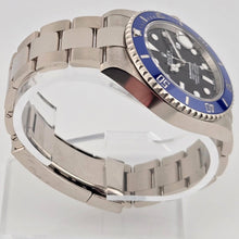 Rolex Submariner Cookie Monster 18k White Gold Blue Bezel 126619LB Box Papers
