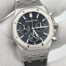 Audemars Piguet Royal Oak Chronograph Green Dial Steel 26240ST Box Papers