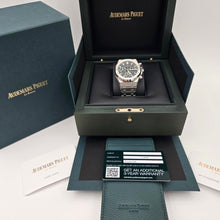 Audemars Piguet Royal Oak Chronograph Green Dial Steel 26240ST Box Papers