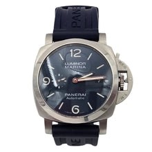 Panerai Luminor Marina PAM01313 Blue Dial Steel Rubber Watch Box Papers 2021