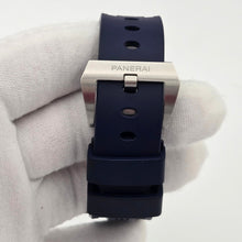 Panerai Luminor Marina PAM01313 Blue Dial Steel Rubber Watch Box Papers 2021