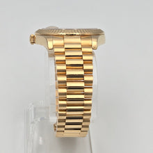 Rolex Day-Date II Yellow Gold Gold Dial President Watch 218238 Box Papers 2015