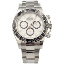 Rolex Daytona White Dial 126500LN Ceramic Bezel Steel Oyster Watch Papers 2024