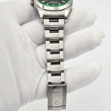 Rolex Milgauss 116400GV Black Dial Green Sapphire Steel Watch Box Papers