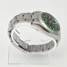 Rolex Milgauss 116400GV Black Dial Green Sapphire Steel Watch Box Papers