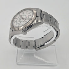 Rolex Sky-Dweller White Dial Fluted White Gold Steel 326934 Box Papers 2020