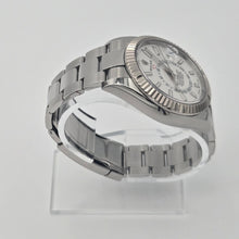 Rolex Sky-Dweller White Dial Fluted White Gold Steel 326934 Box Papers 2020