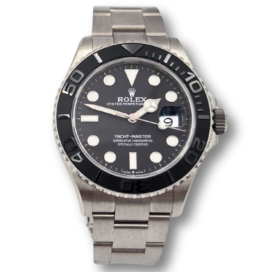 Rolex Yacht-Master 42 Titanium Black Dial 226627 Box Papers 2026