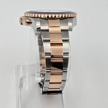 Rolex Yacht-Master II Two Tone Rose Gold Blue Bezel 116681 Box Papers 2019