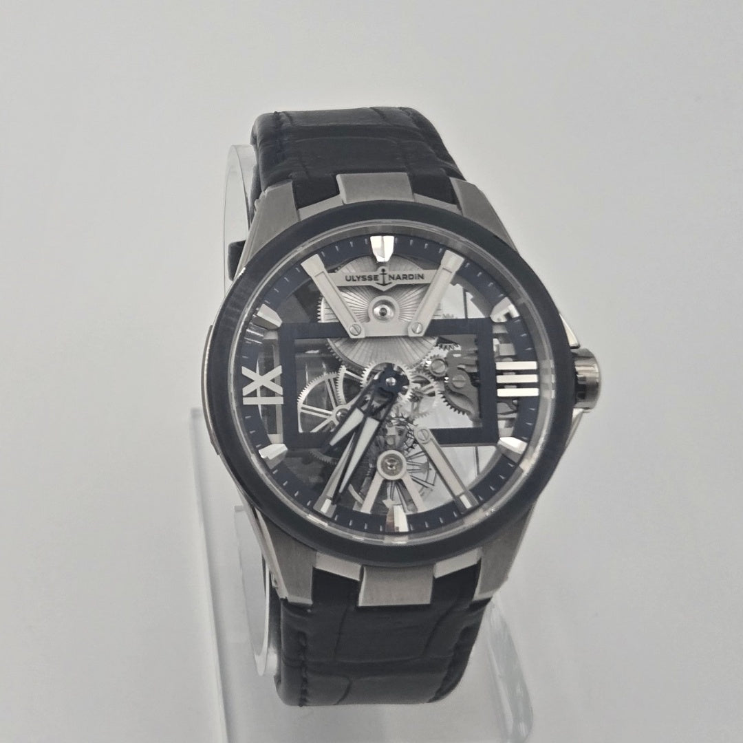 Ulysse Nardin Executive Skeleton X Titanium 42mm 3713-260-3/03 Box Papers 2022