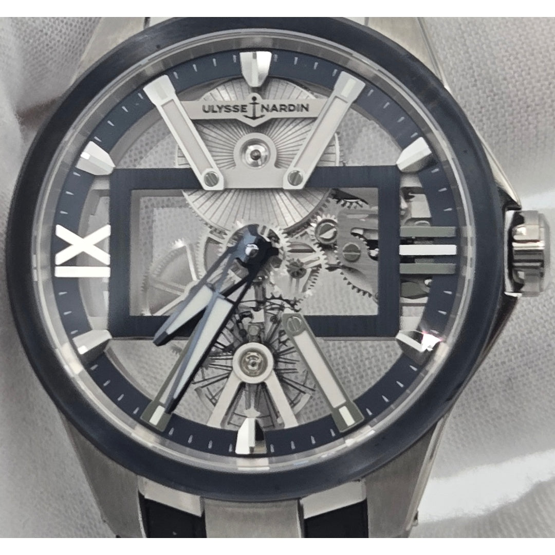 Ulysse Nardin Executive Skeleton X Titanium 42mm 3713-260-3/03 Box Papers 2022