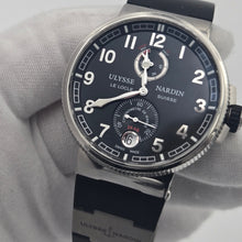 Ulysse Nardin Marine Chronometer 43mm Black Dial 1183-126-3/62 Box