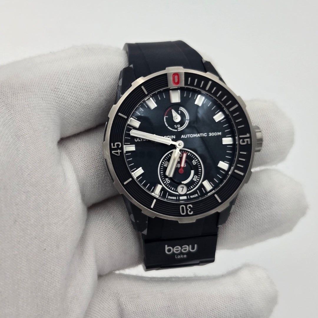 Ulysse Nardin Diver X Beau Lake Limited Edition 1183-170LE-3A-BEAU Box Papers