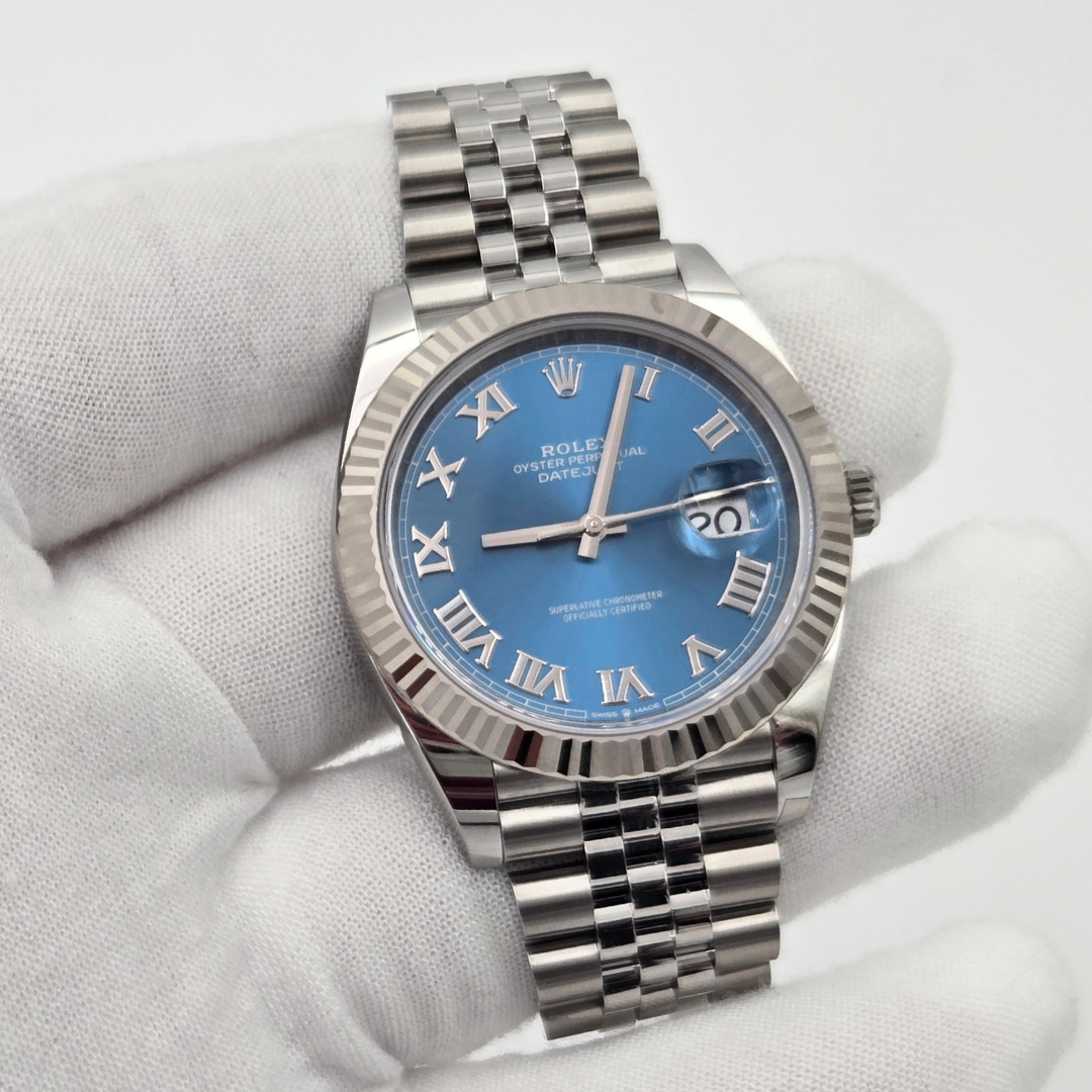 Rolex Datejust 41 126334 Blue Dial Jubilee