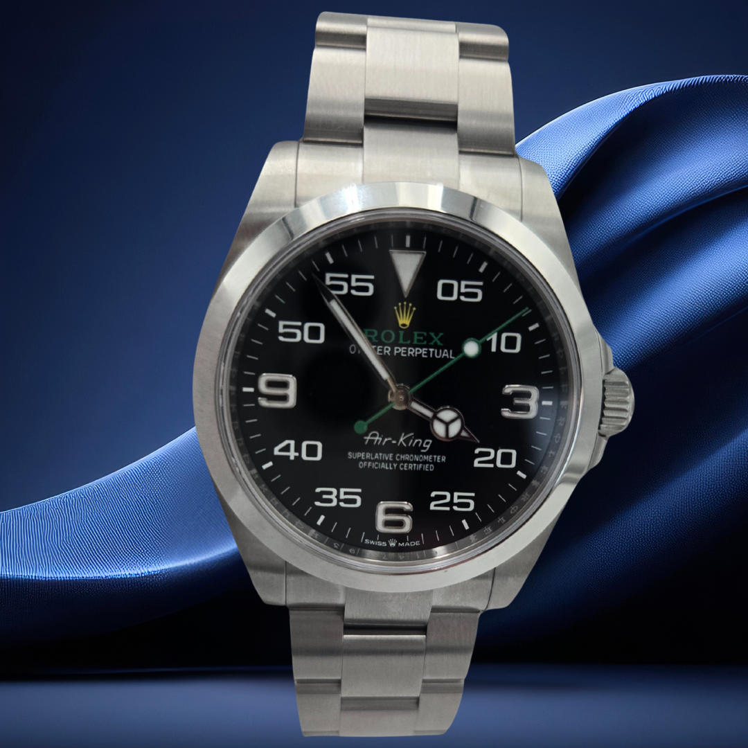 Rolex Air King Automatic Black Dial