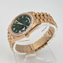 Rolex Day-Date 40 228348RBR Green Dial Diamond Bezel