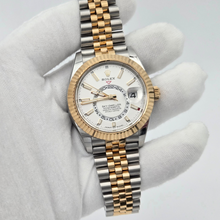 Rolex Sky-Dweller 336933 White Dial Jubilee Dual Toned