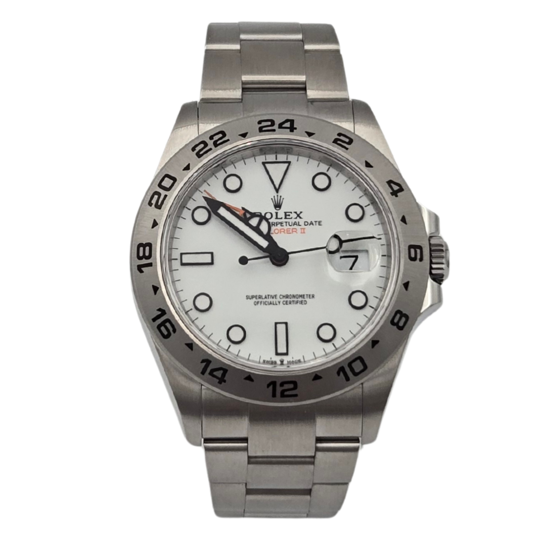 Rolex Explorer II 226570 Polar White 2025