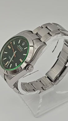 Rolex Milgauss 116400GV Black Dial Green Sapphire Steel Watch Box Papers