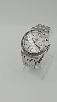 Rolex Explorer II Polar White GMT Steel Watch 226570 Box Papers 2025